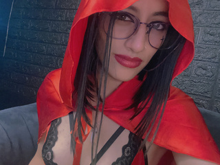 I am a very naughty little red riding hood