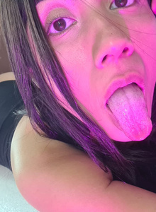 my tongue on your dick
