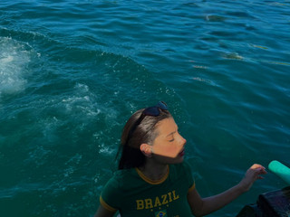 You and me on a beach in Brazil