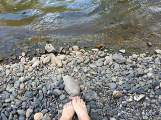 Look my feet close