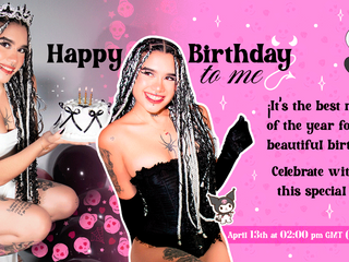 Happy birthday to me! 💖