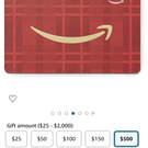 Amazon Gift Card