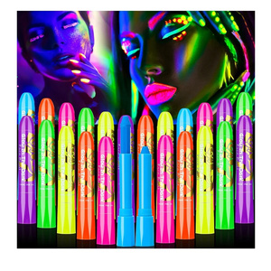 Glow in dark body paint