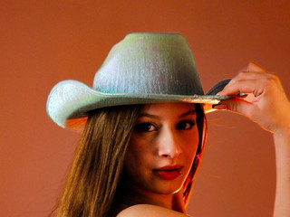 a very sexy cowgirl