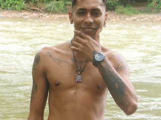 At the river... ;)