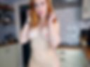 Long socks and naked