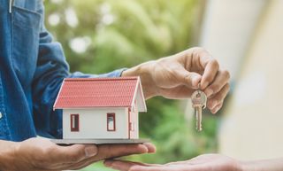 own house
