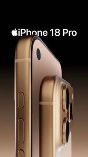 New iPhone 18 pro max