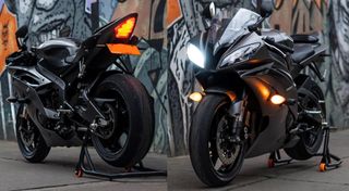 MY NEW MOTORCYCLE WOOOF