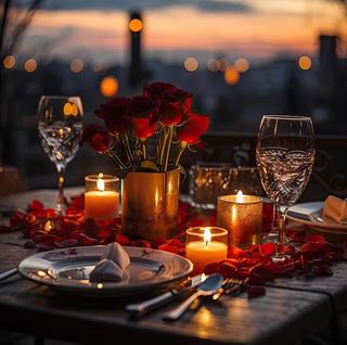 Romantic dinner