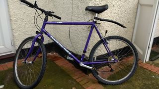 A bicycle