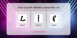 Check my Lovense wishlist!