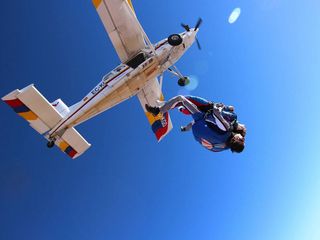 Skydiving for firts time
