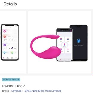 Lovense lush 3,Ring Light, Webcam, Rent