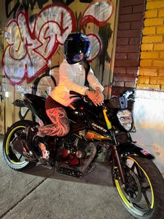a motorcycle
