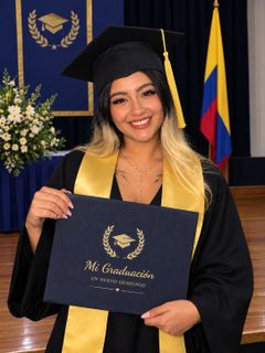 To graduate from university