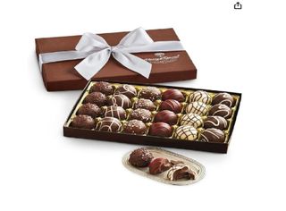 You conquer me with the love of chocolates
