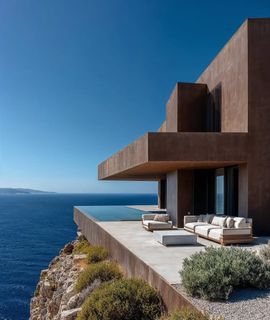 White house with ocean view✨