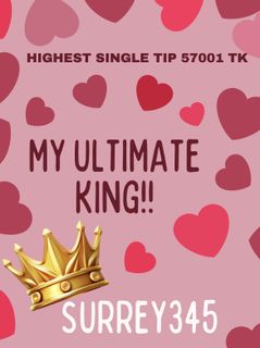 Beat my Ultimate King! - 57002tks (Single Tip!)