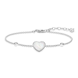 THOMAS SABO BRACELET HEART (WHITE)